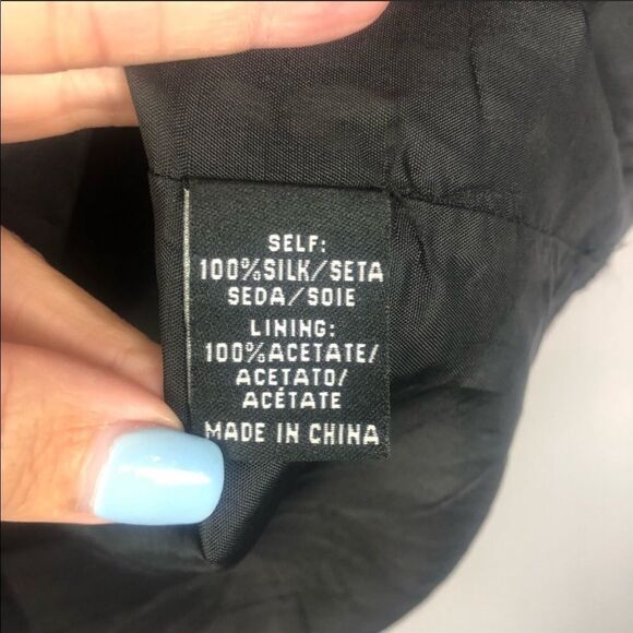 TIBI | Floral Print Black Puff Sleeve Dress XS - Picture 8 of 9